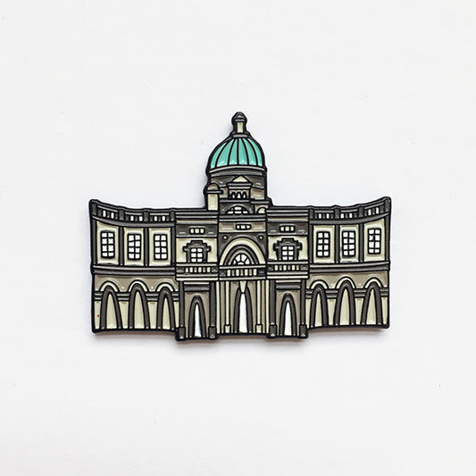 Old College Pin Badge