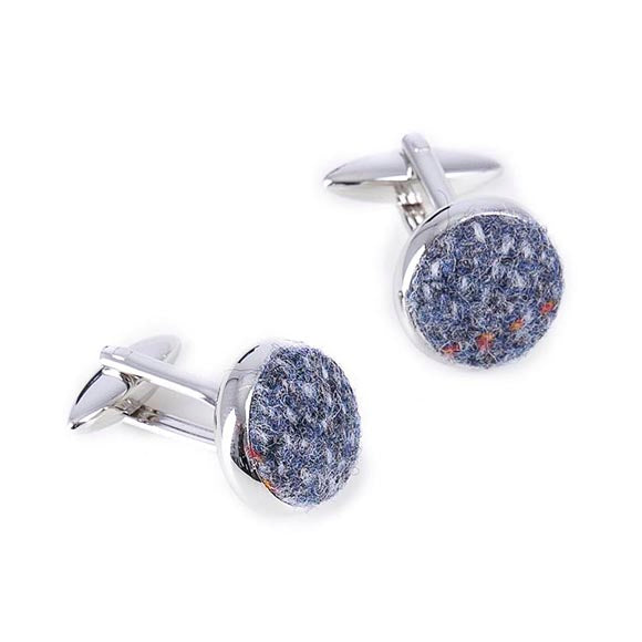 University Tweed Cufflinks