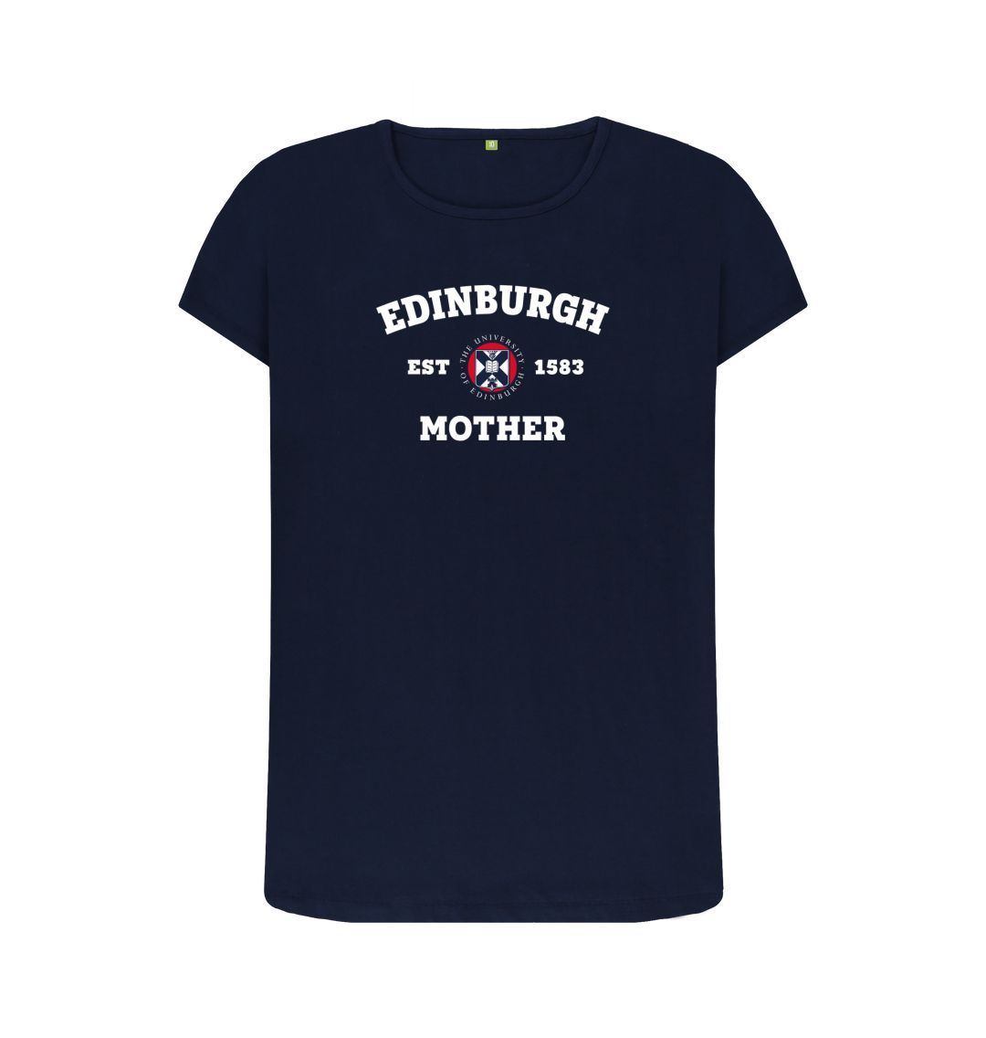 Navy Blue Edinburgh Mother T-shirt