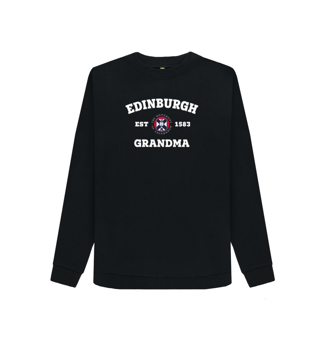 Black Edinburgh Grandma Sweatshirt