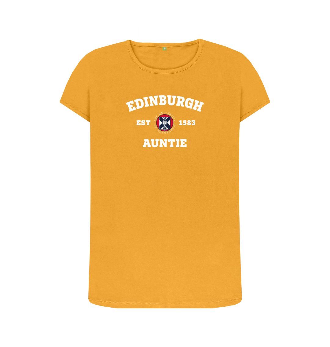 Mustard Edinburgh Auntie T-Shirt