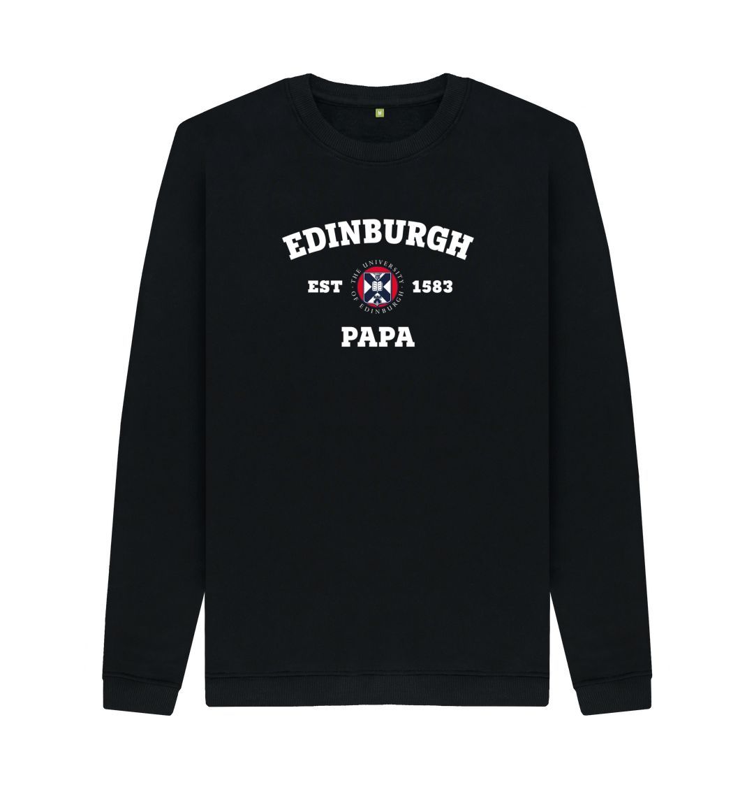 Black Edinburgh Papa Sweatshirt
