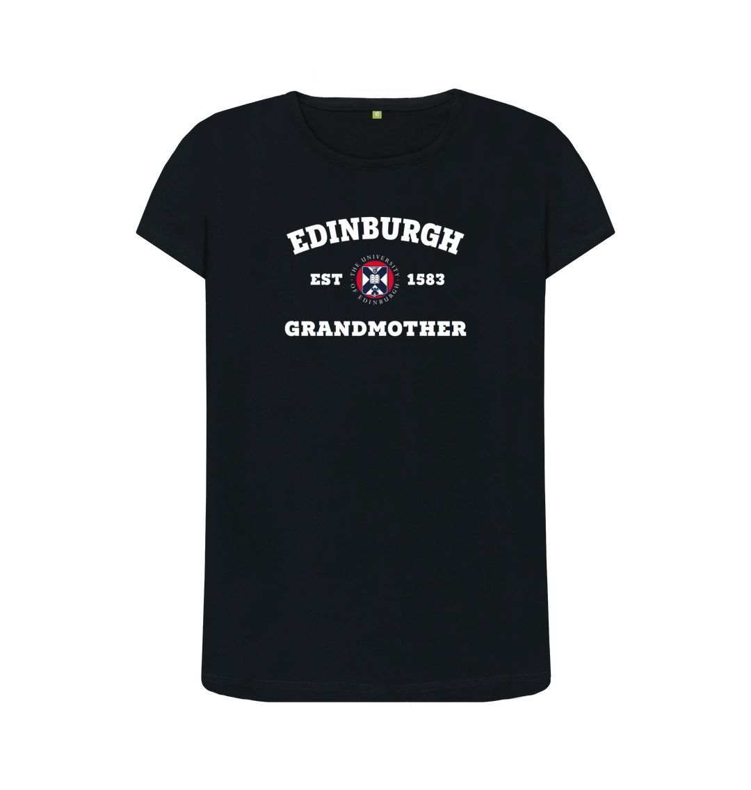 Black Edinburgh Grandmother T-Shirt
