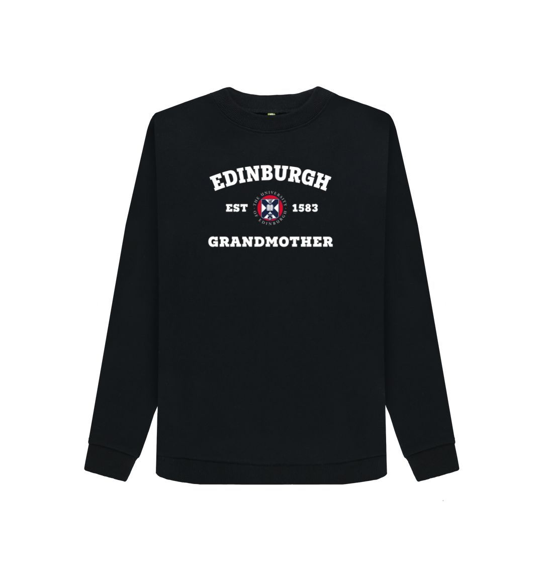 Black Edinburgh Grandmother Sweatshirt
