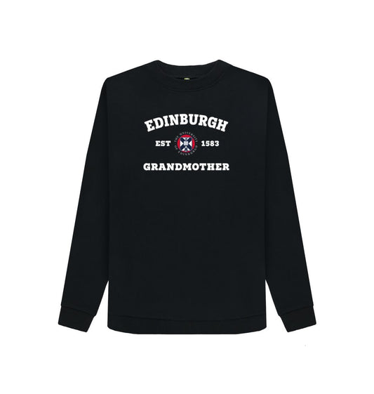Black Edinburgh Grandmother Sweatshirt