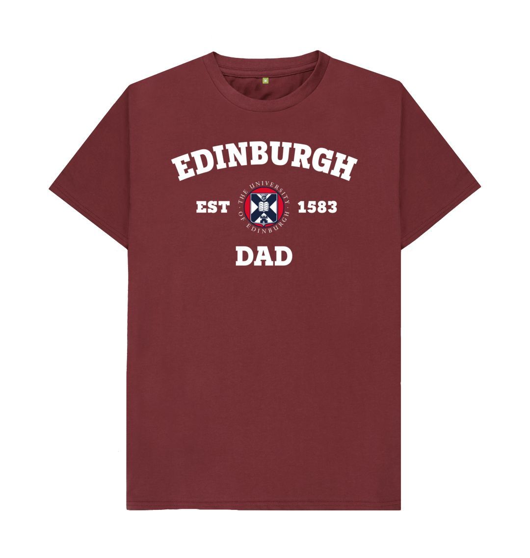 Red Wine Edinburgh Dad T-Shirt