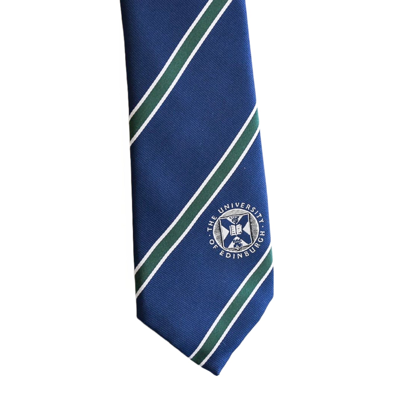 Classic Silk Tie in Navy/Green/White