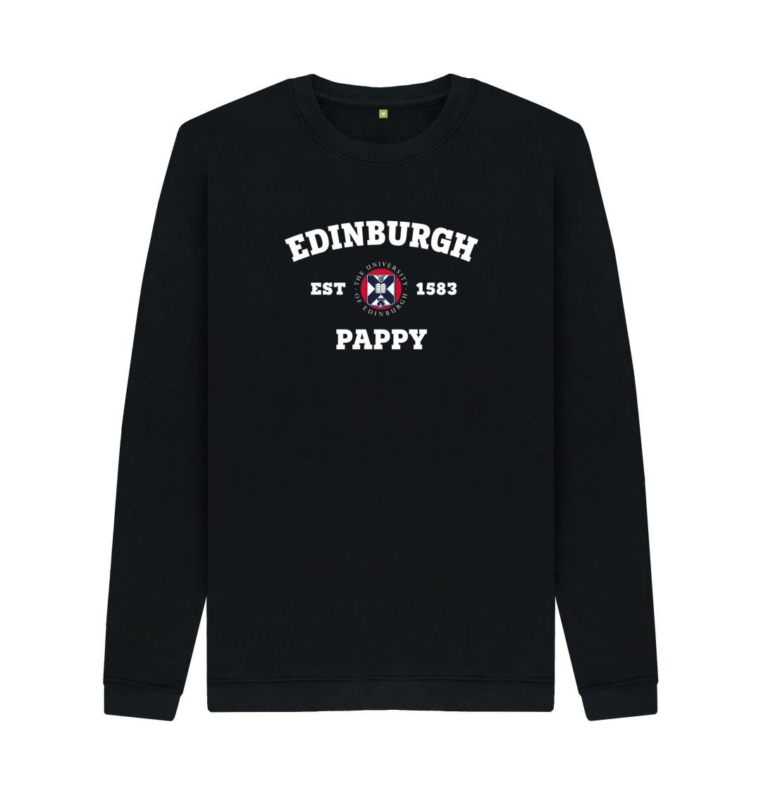 Black Edinburgh Pappy Sweatshirt