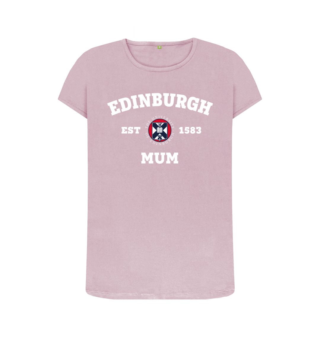 Mauve Edinburgh Mum T-Shirt