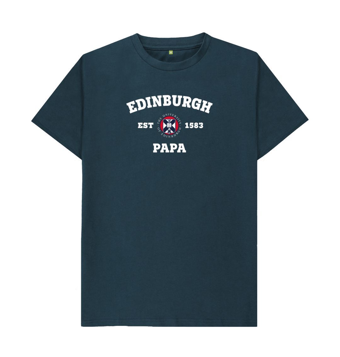 Denim Blue Edinburgh Papa T-Shirt