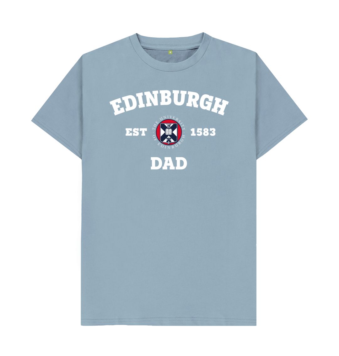 Stone Blue Edinburgh Dad T-Shirt