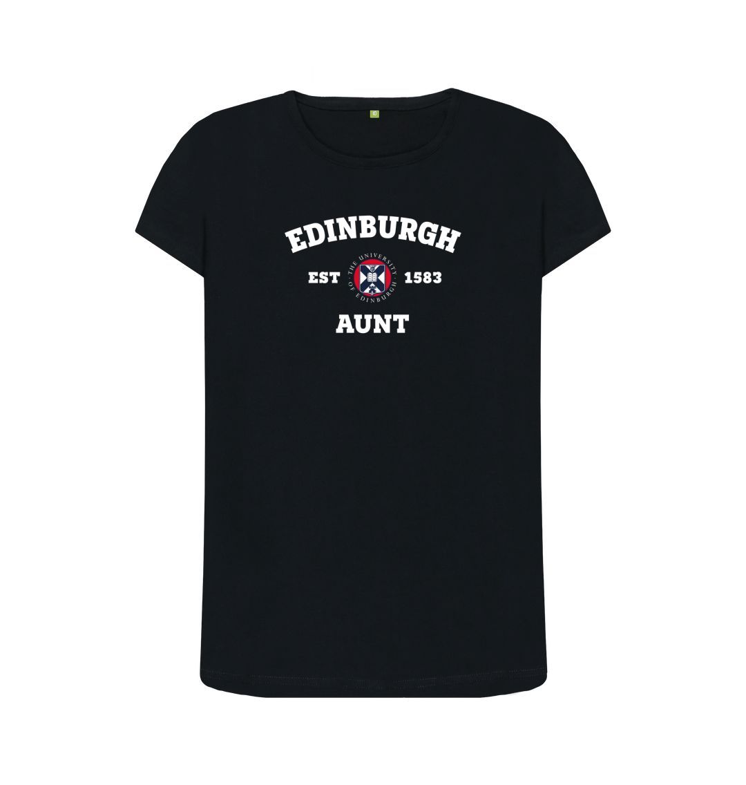 Black Edinburgh Aunt T-shirt