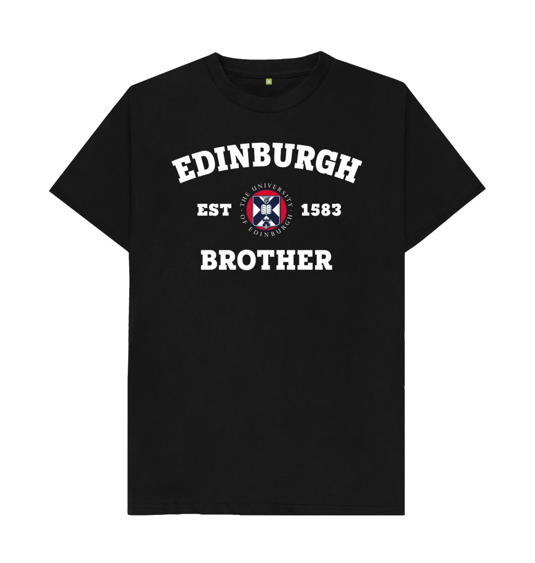 Black Edinburgh Brother T-Shirt