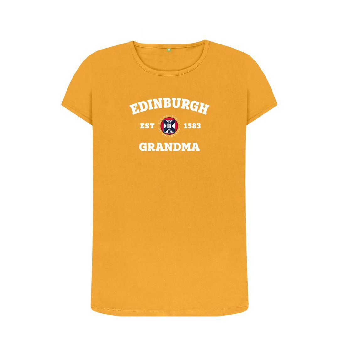 Mustard Edinburgh Grandma T-Shirt