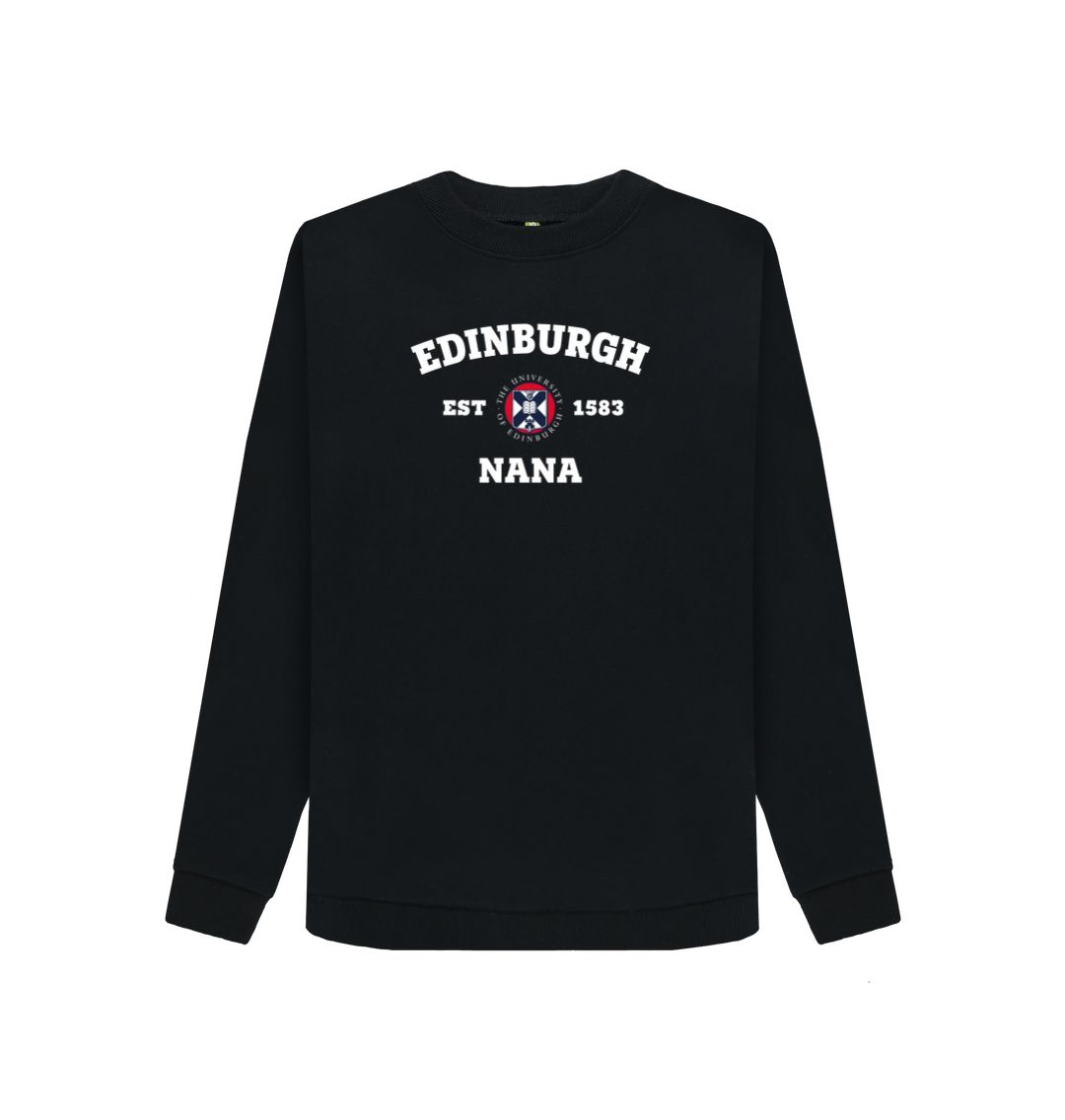 Black Edinburgh Nana Sweatshirt