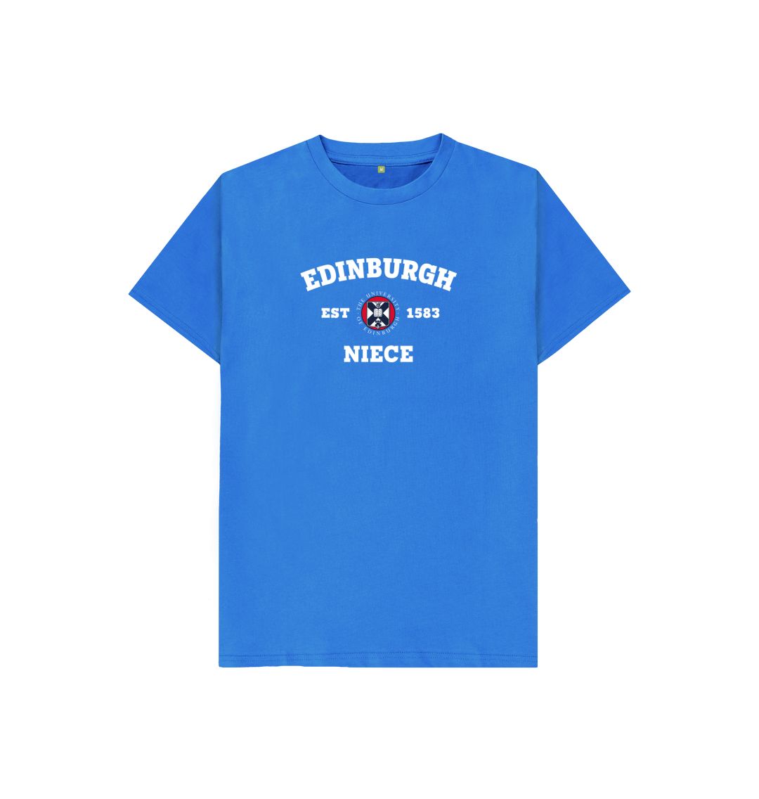 Bright Blue Kids Edinburgh Niece T-Shirt