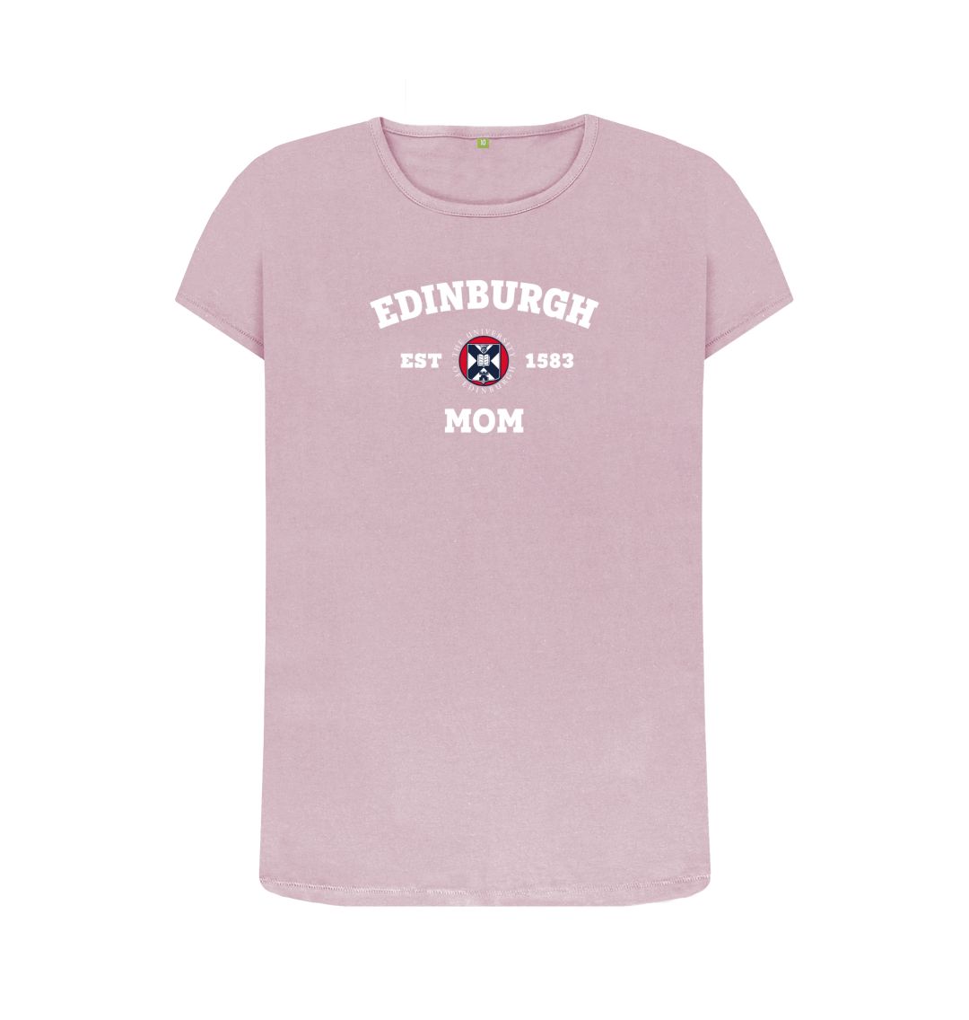 Mauve Edinburgh Mom T-Shirt