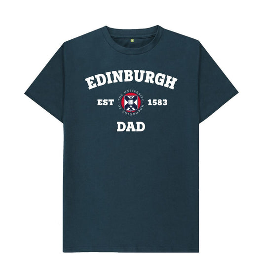 Denim Blue Edinburgh Dad T-Shirt