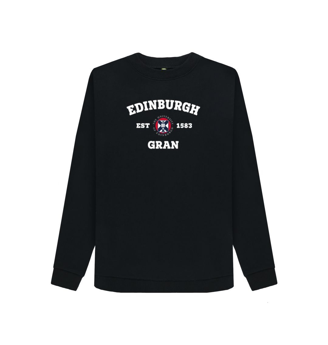 Black Edinburgh Gran Sweatshirt