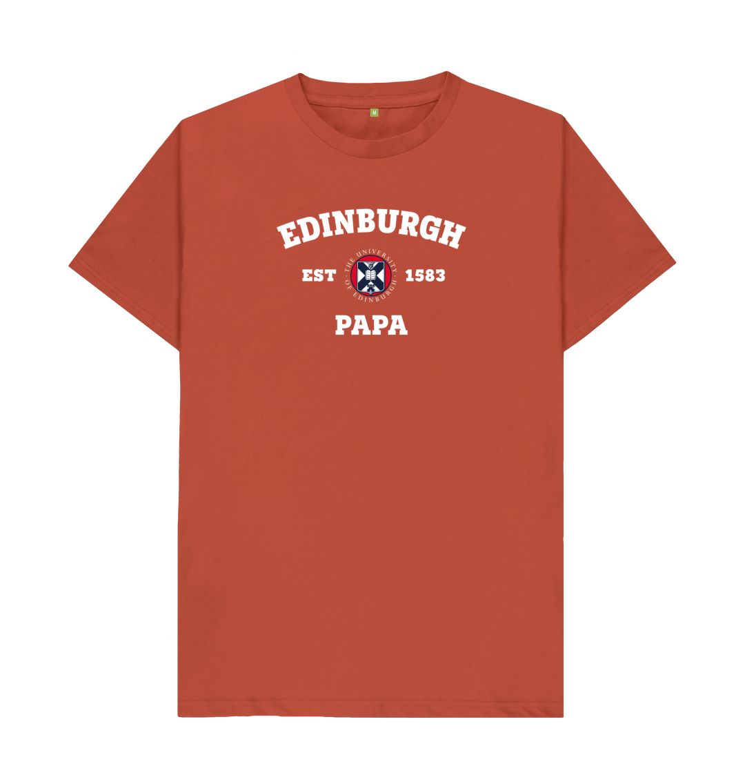 Rust Edinburgh Papa T-Shirt