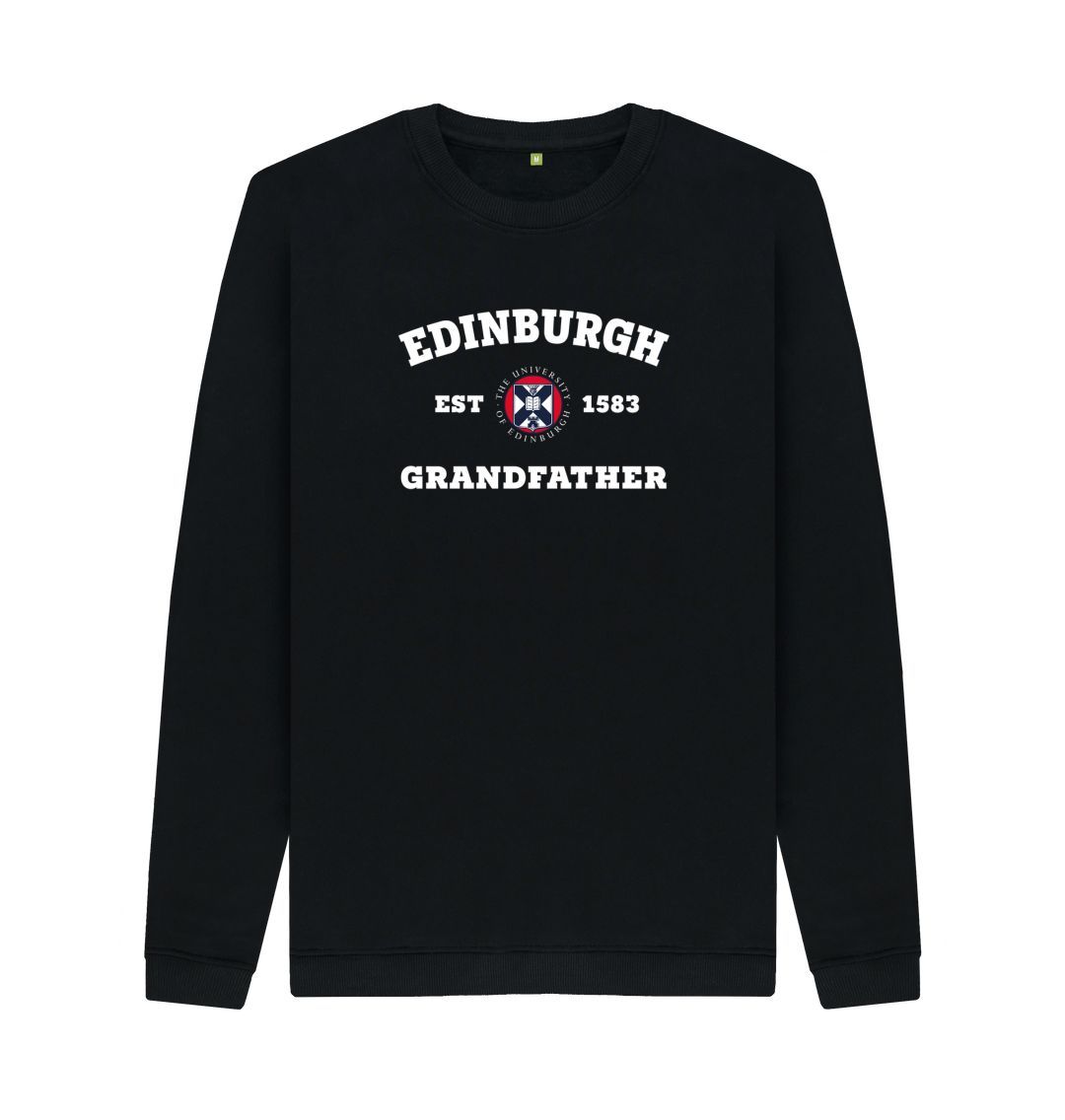 Black Edinburgh Grandfather Sweatshirt