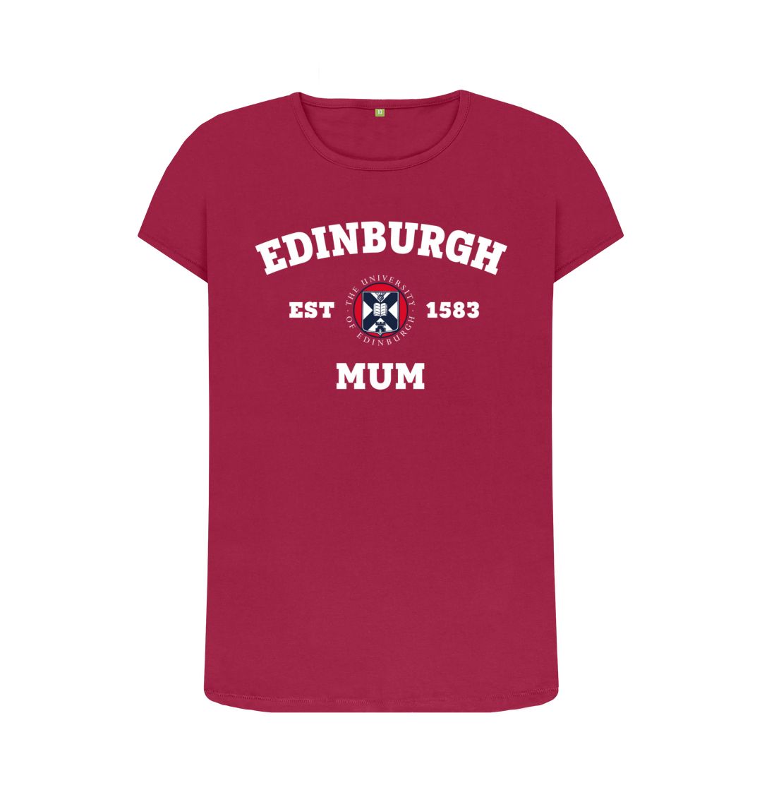 Cherry Edinburgh Mum T-Shirt