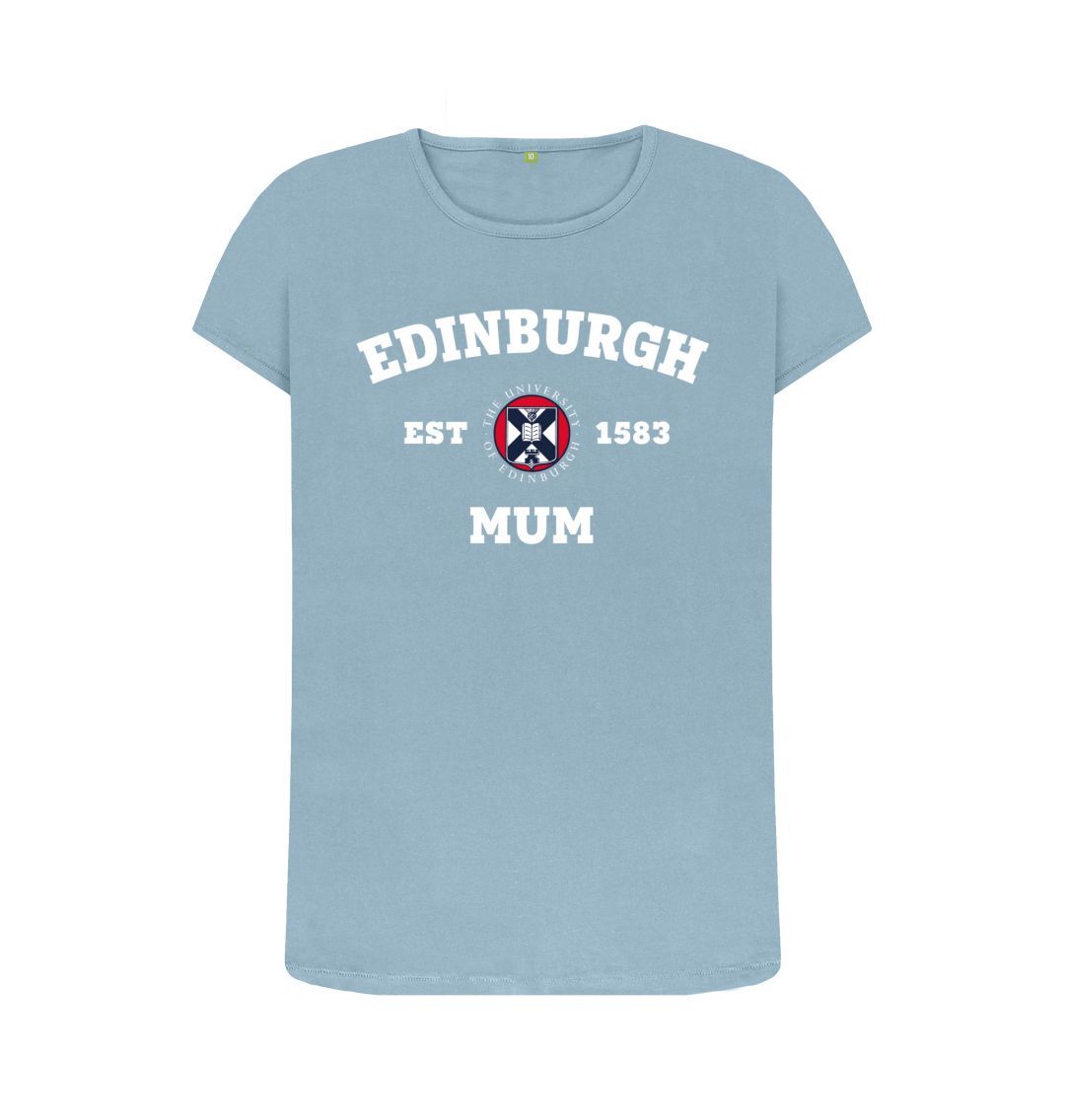 Stone Blue Edinburgh Mum T-Shirt