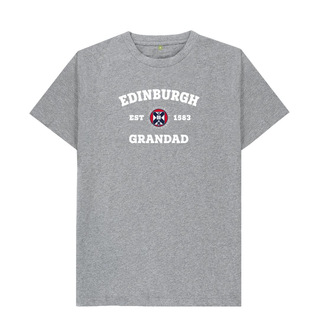 Athletic Grey Edinburgh Grandad T-Shirt
