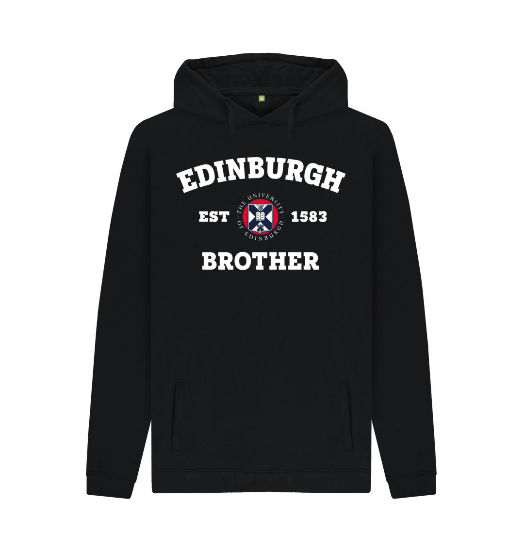 Black Edinburgh Brother Hoodie