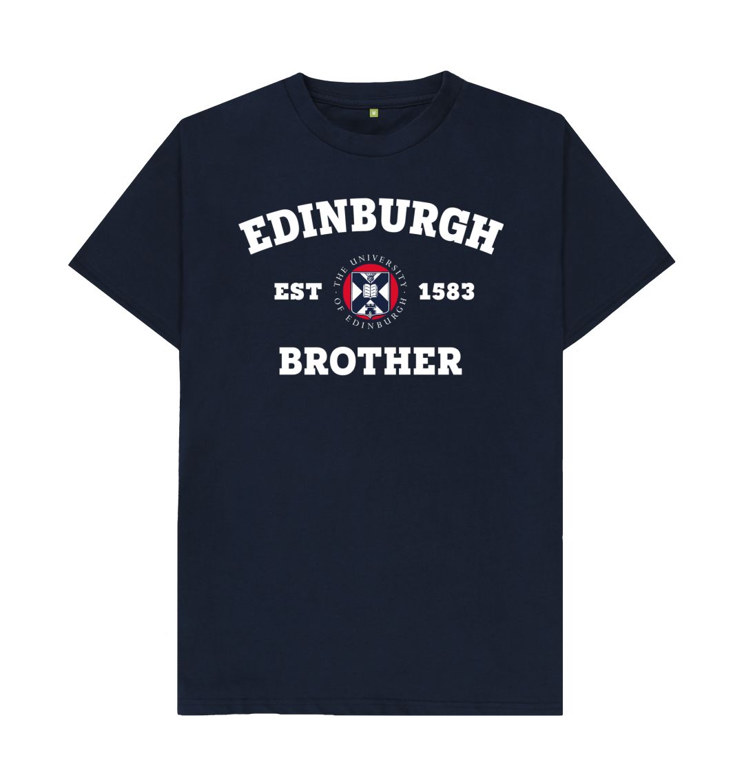 Navy Blue Edinburgh Brother T-Shirt