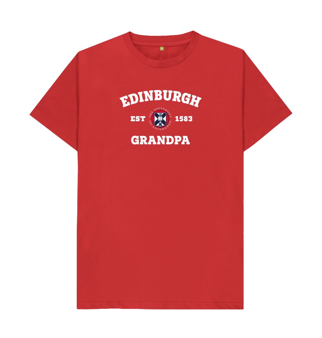 Red Edinburgh Grandpa T-Shirt