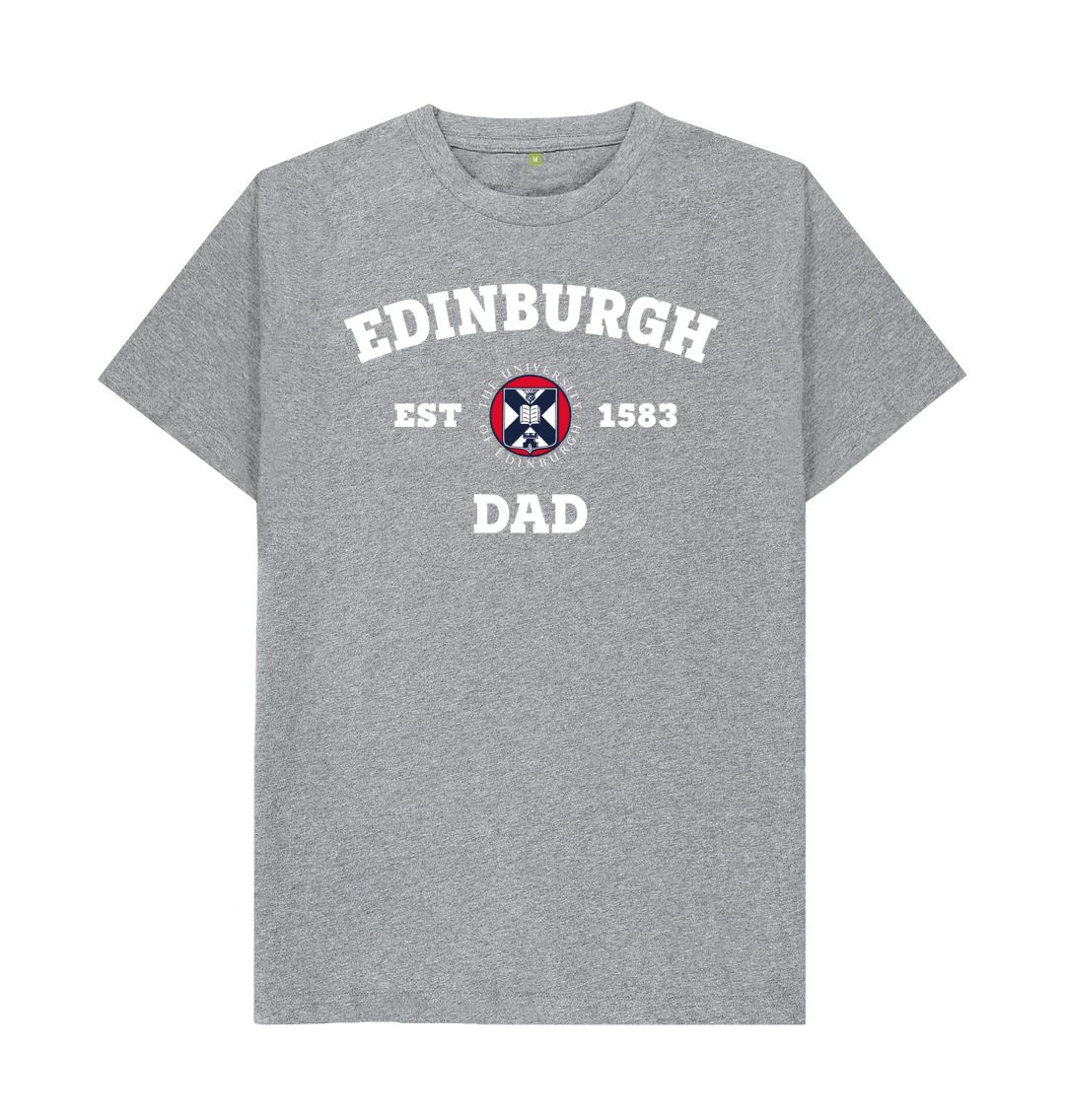 Athletic Grey Edinburgh Dad T-Shirt