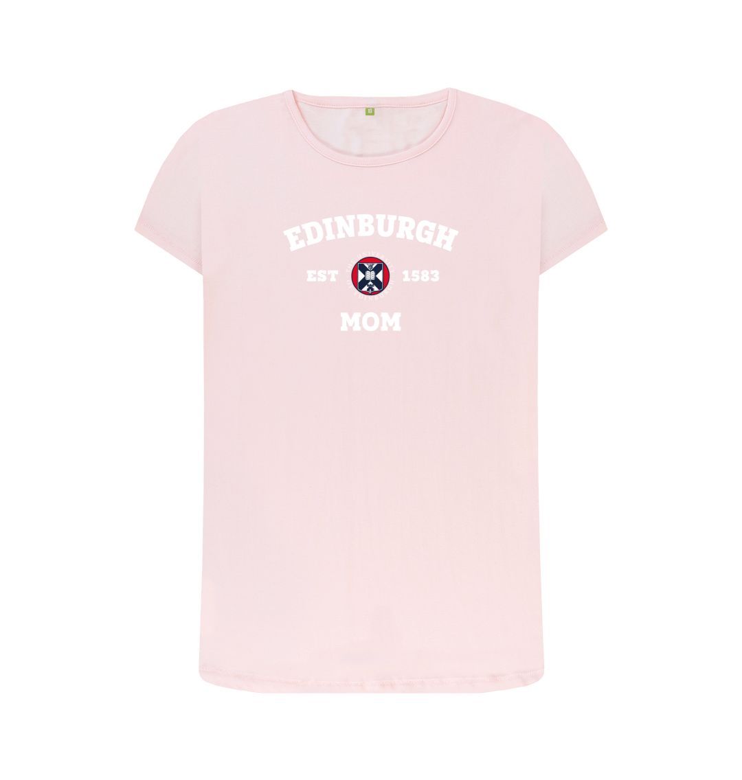 Pink Edinburgh Mom T-Shirt
