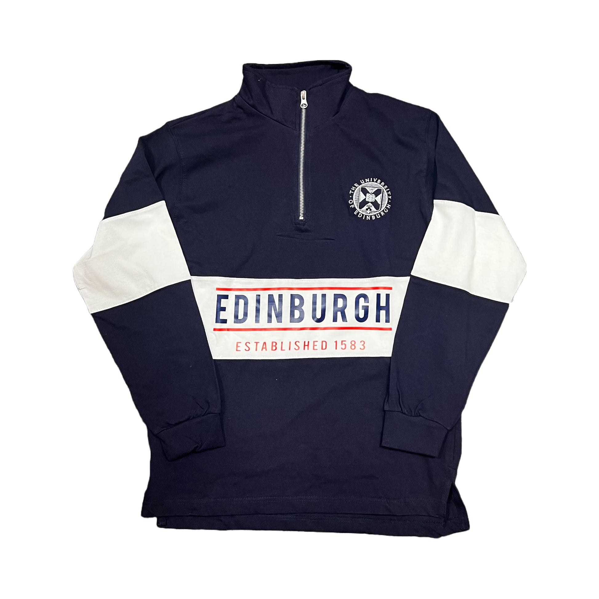 Embroidered Crest Rugby Shirt The University of Edinburgh – The